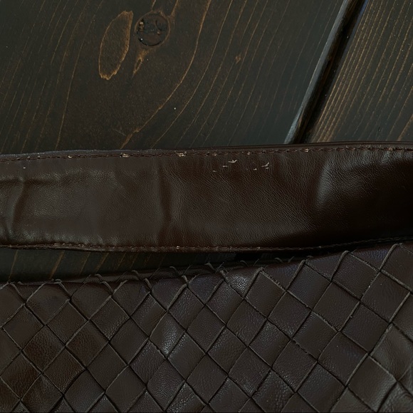 Helen Kaminski Woven Brown Leather Bag with Fringe - Picture 4 of 12